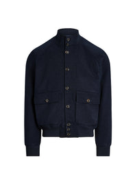 Veste Terry en soie mélangée - Classic Chairman Navy