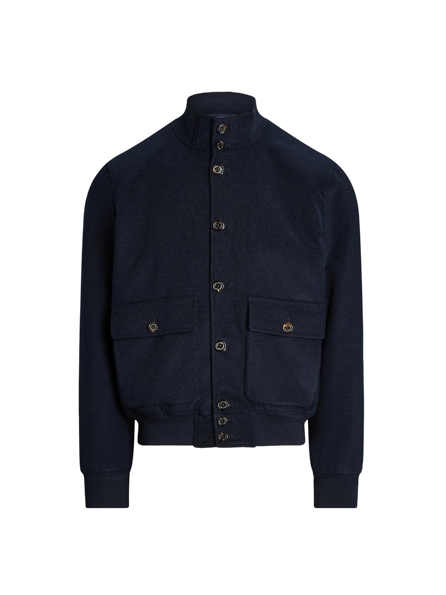 Veste Terry en soie mélangée - Classic Chairman Navy