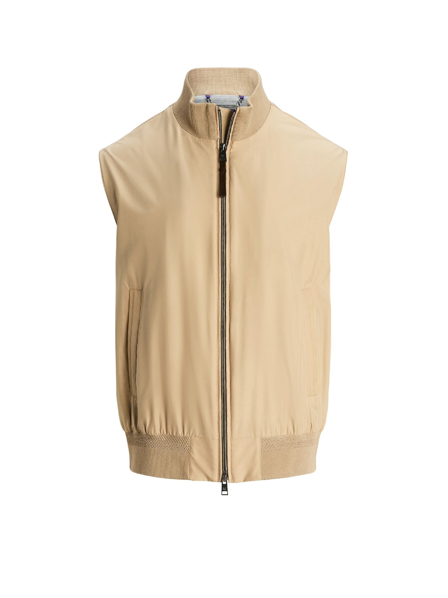 Gilet performance Walker en soie - Classic Tan