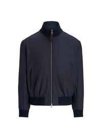 Walker silk performance windbreaker - Maritime Navy