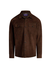 Surchemise en daim - Luggage Brown