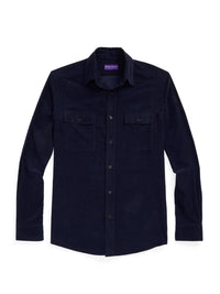 Chemise en velours côtelé - Navy