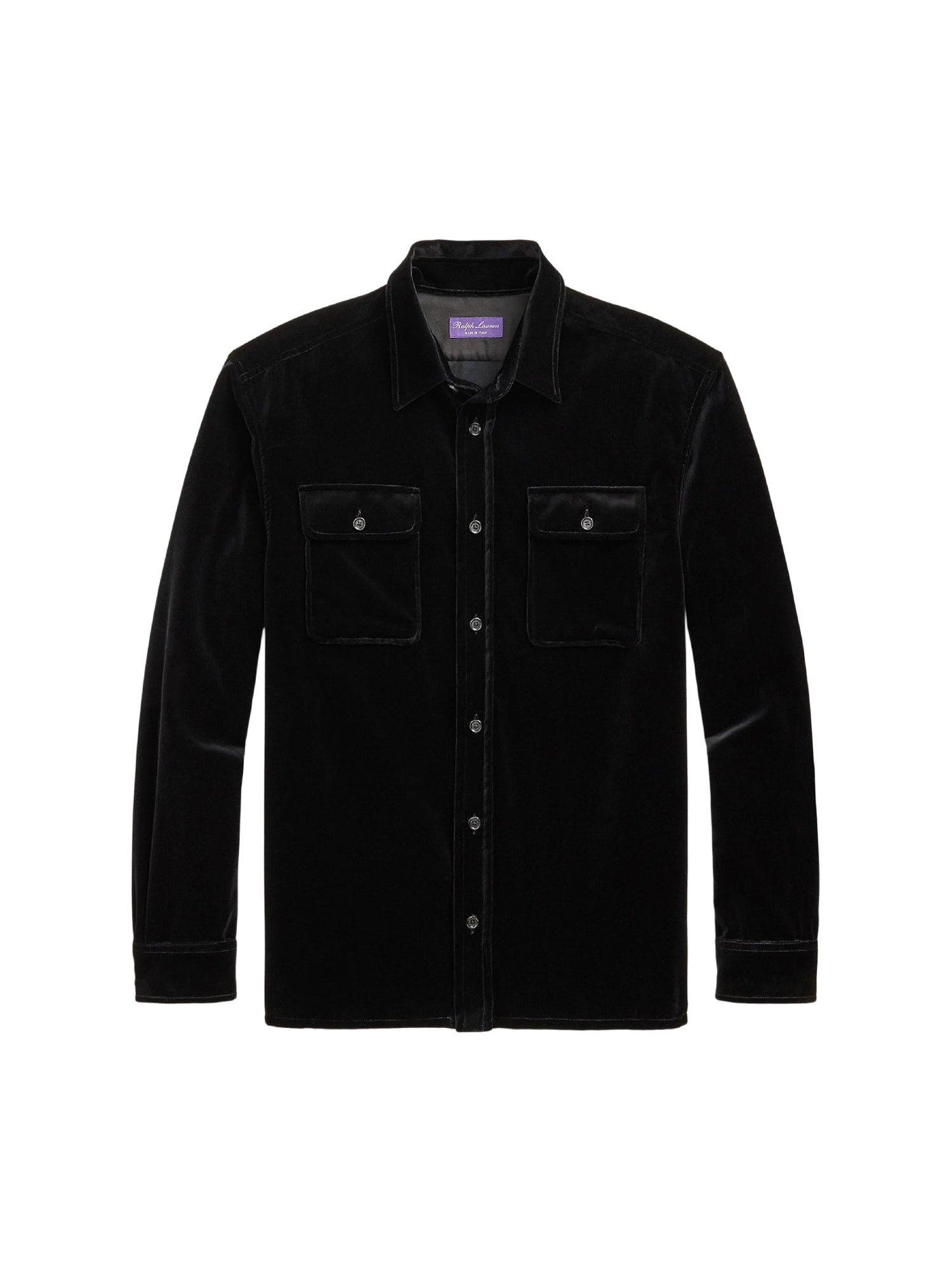Chemise en velours  - Black