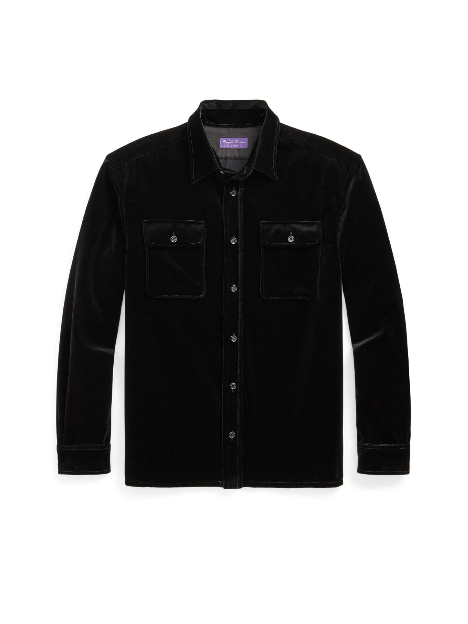 Chemise en velours  - Black
