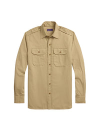 Chemise en sergé de chino - Classic Tan
