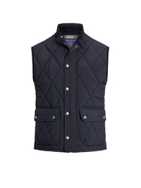 Carleton quilted down cardigan - Classic Chairman Navy
