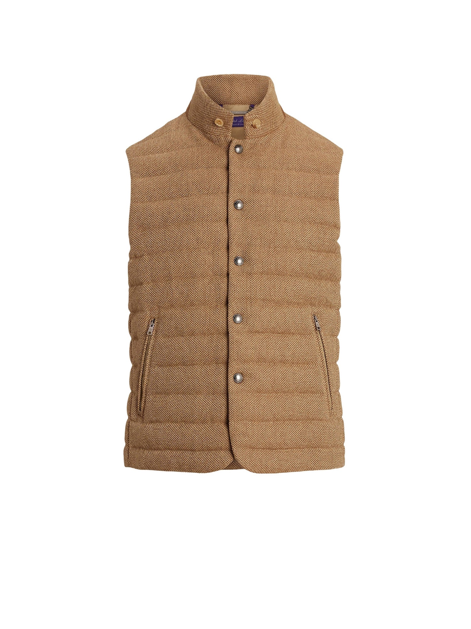 2pcs / NEW // TAN/BROWN VEST LINED PALMERTON