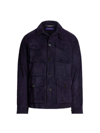 Veste de treillis Crawford en daim - Classic Chairman Navy