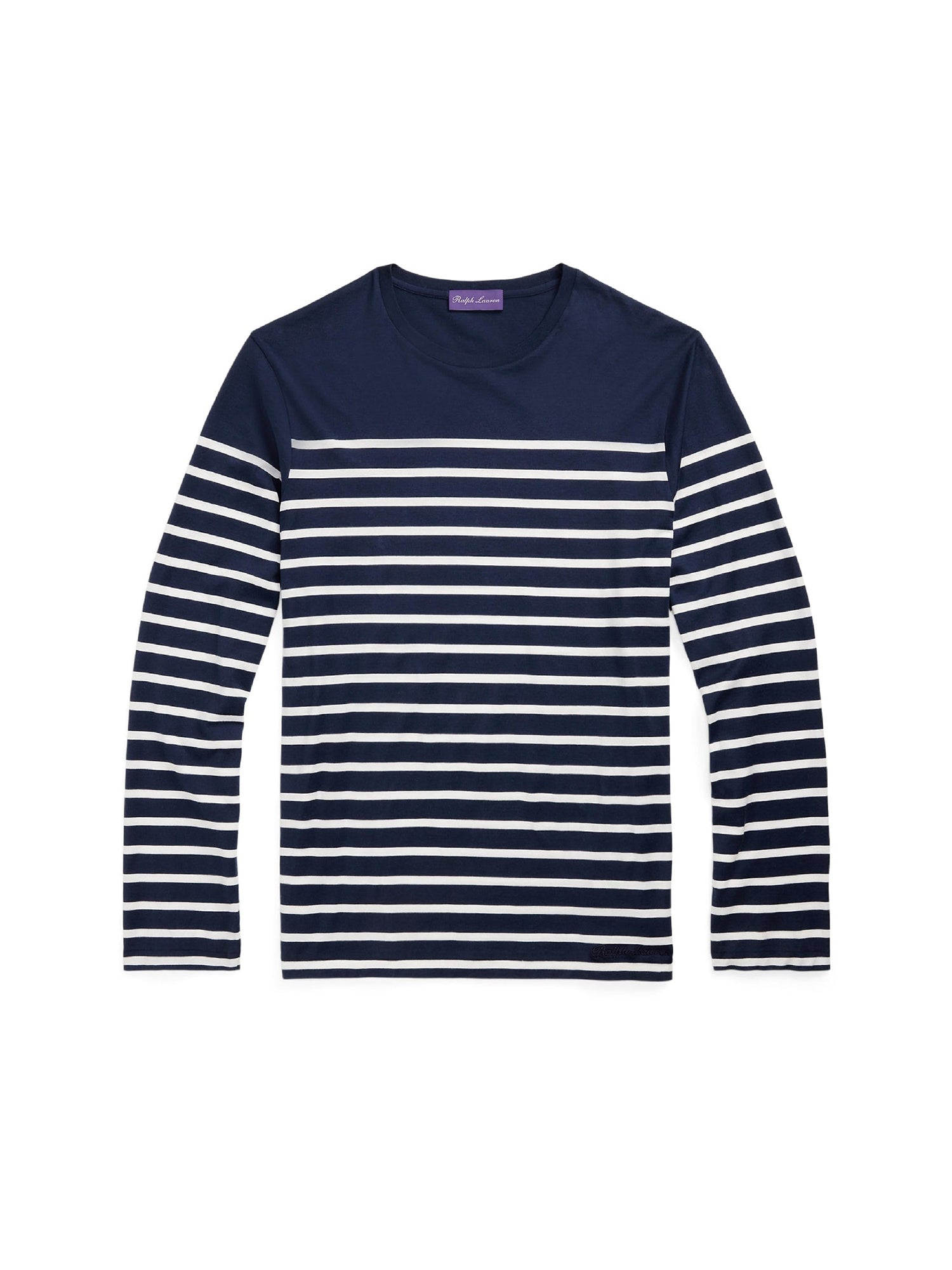 Striped long-sleeved T-shirt - Classic Chairman Navy & Dckwsh W
