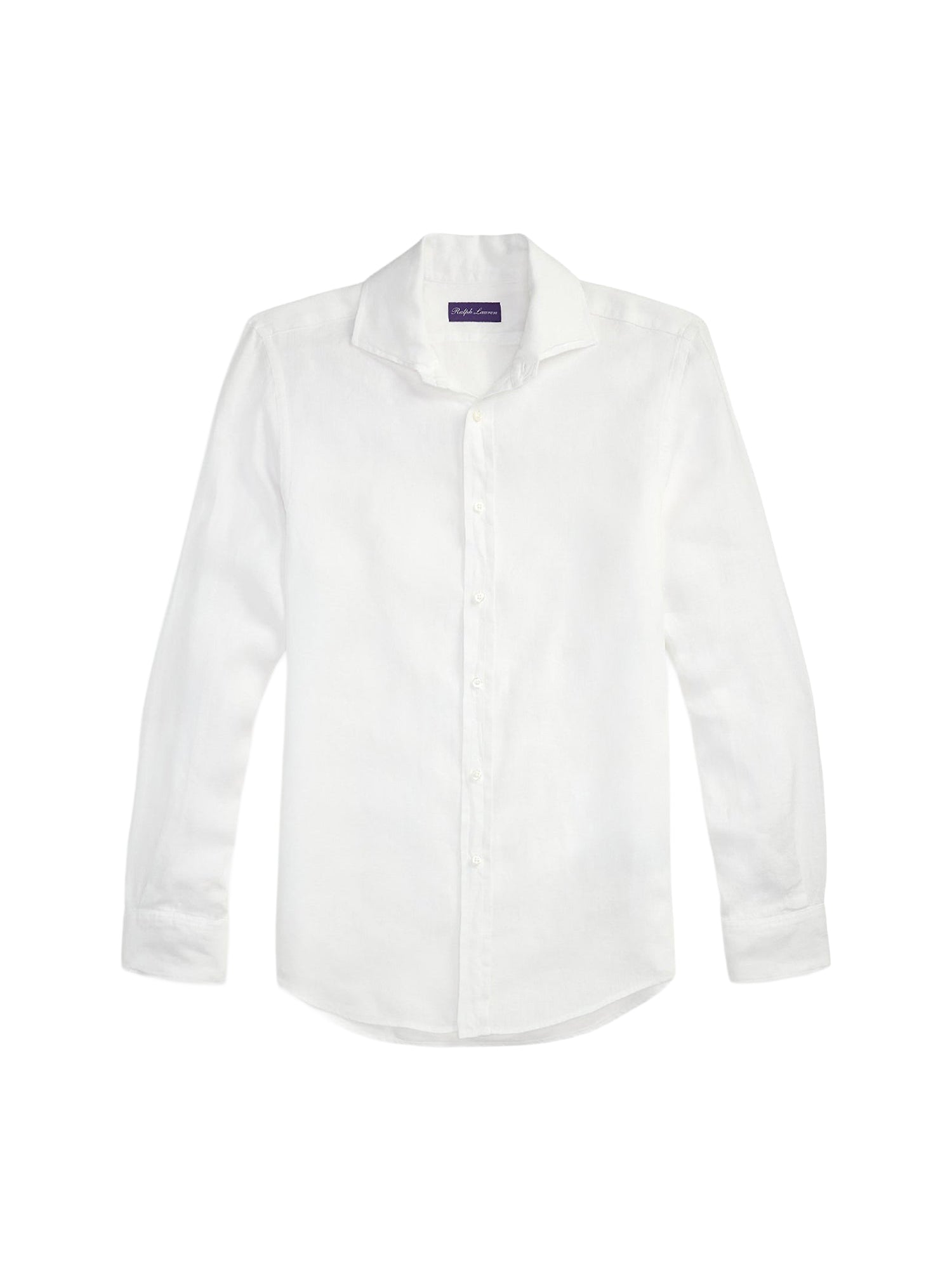 Shirt in braided linen - White