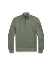 Pull demi-zippé œil-de-perdrix en cachemire - Lovett & Multicolore