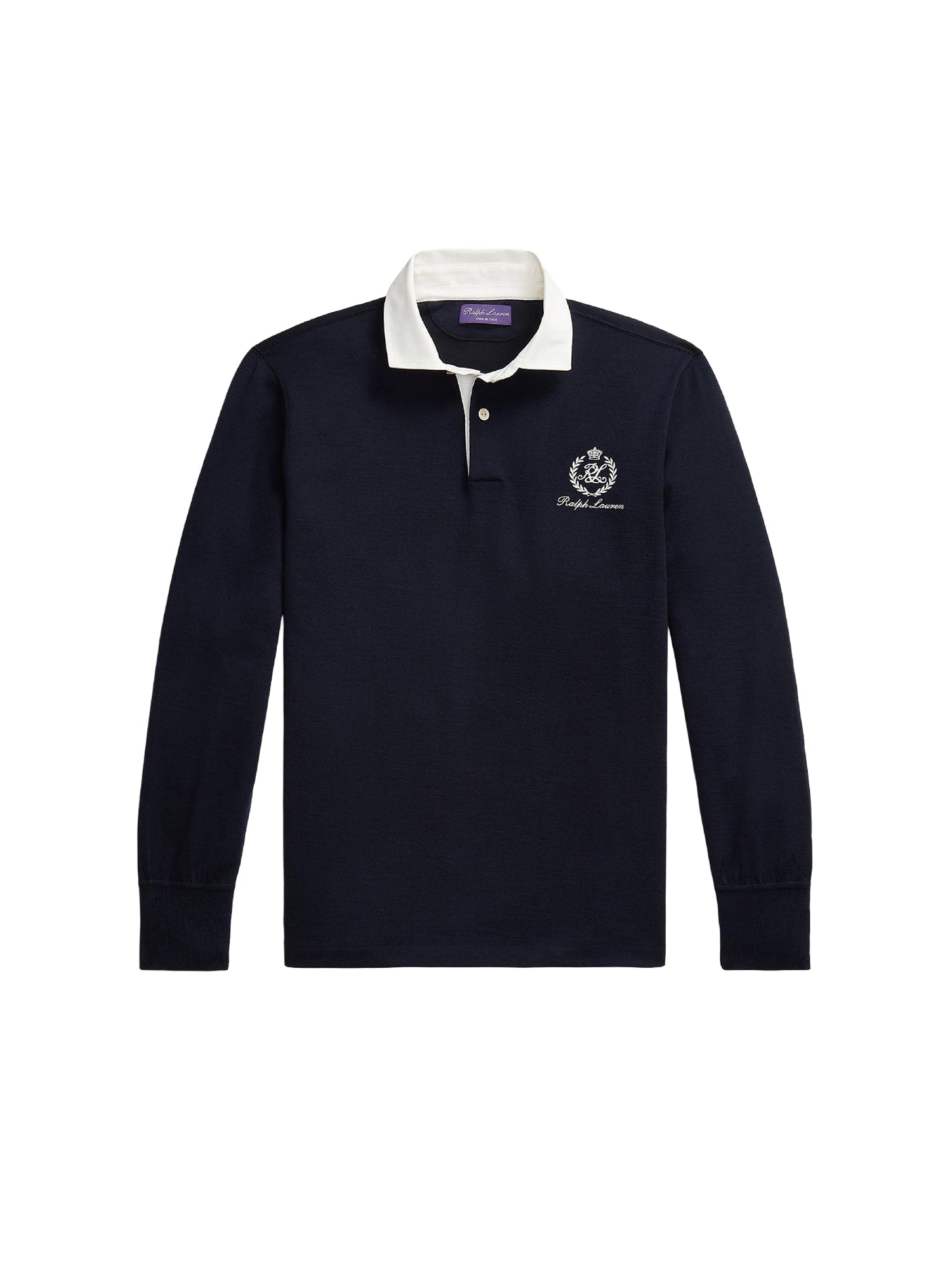 Cashmere rugby shirt - Classic Chairman Navy