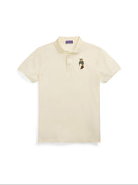 4pcs / NEW // CLASSIC CREAM POLO SHIRT SHORT SLEEVE SS KC POLO