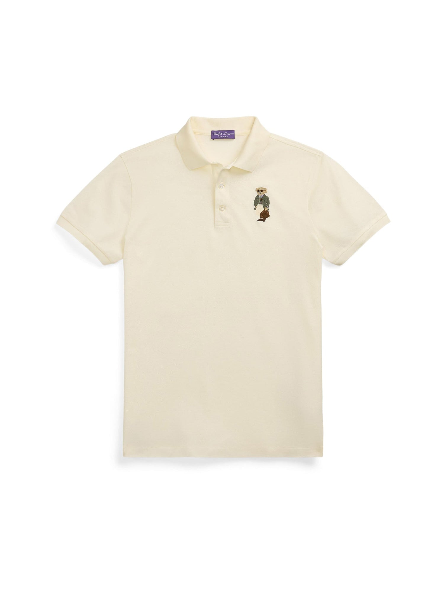4pcs / NEW // CLASSIC CREAM POLO SHIRT SHORT SLEEVE SS KC POLO