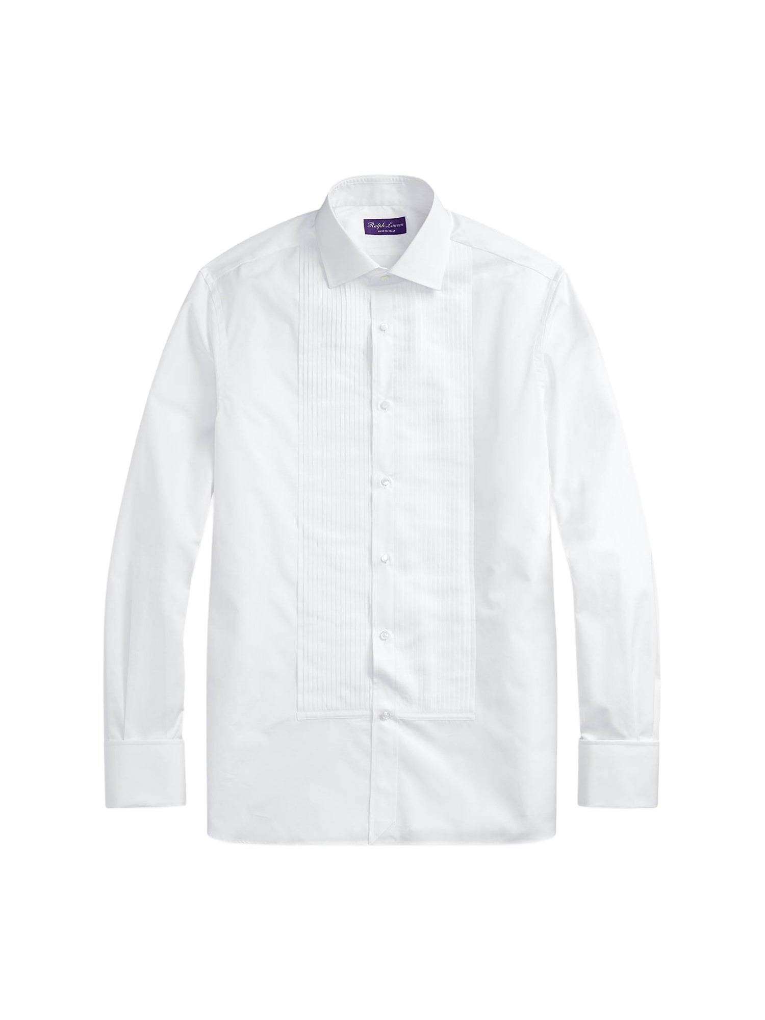 Chemise de smoking en popeline - White