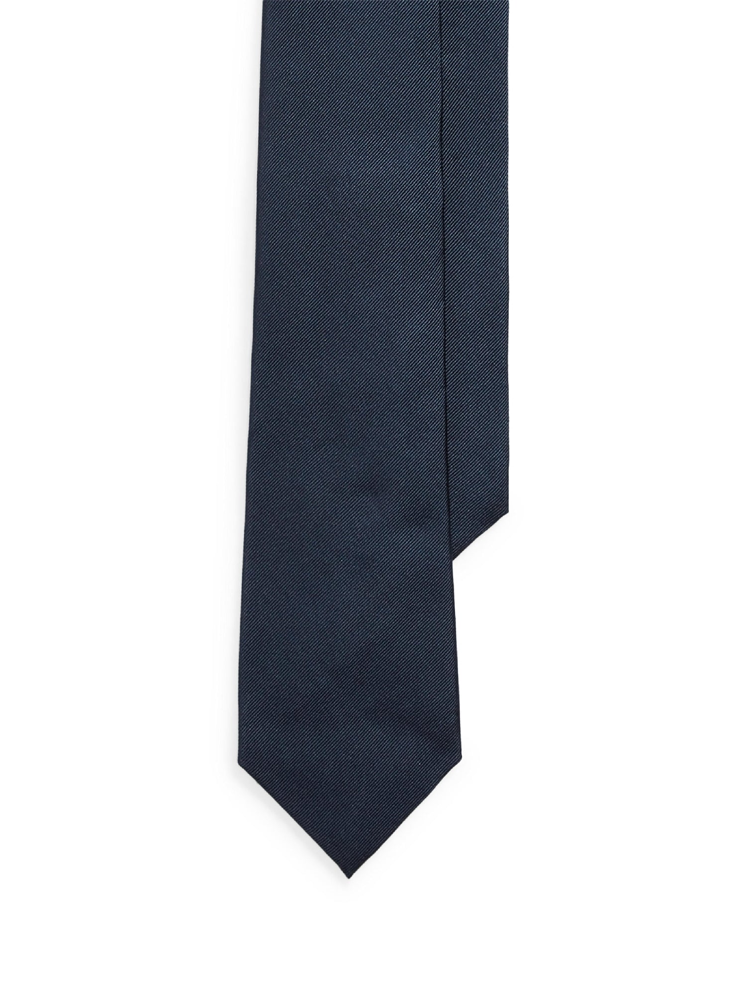 Silk faille tie - Navy