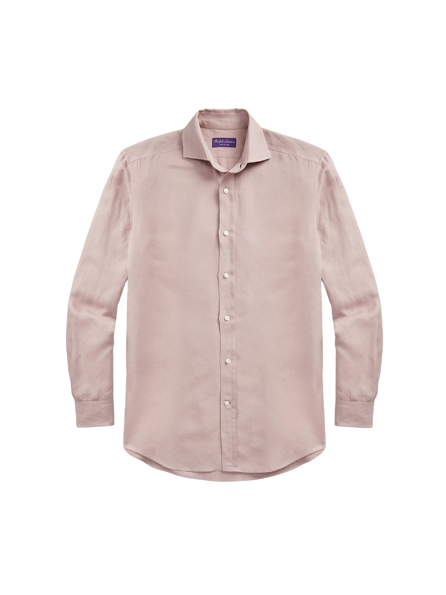 Linen and silk shirt - Dusty Pink