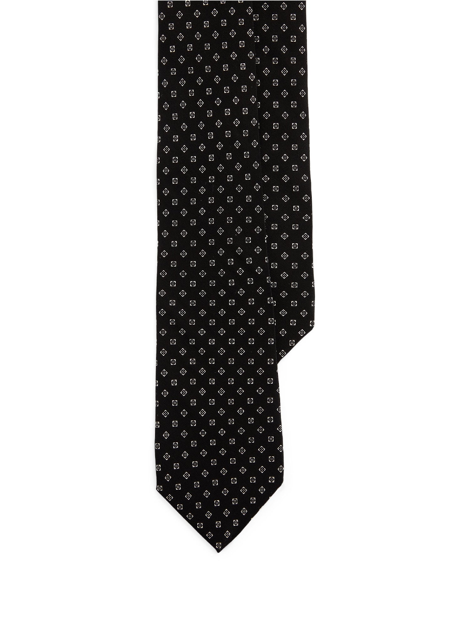 1pcs / NEW // BLACK/OFF WHITE NECK TIE NO SUBCLASS STANDARD