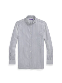 2pcs / NEW // WHITE / NAVY DRESS SHIRT LONG SLEEVE KEATN
