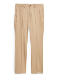 Pantalon Straight Fit en chino stretch - Khaki