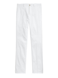 Straight Fit trousers in stretch chino - Optic White