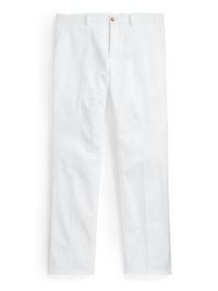 Pantalon Straight Fit en chino stretch - Optic White