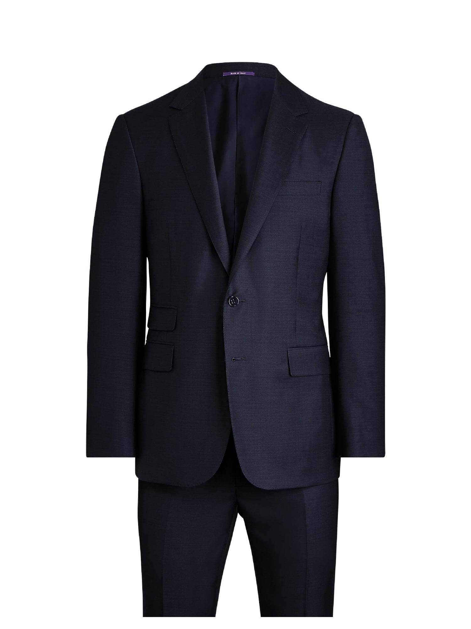 Costume Gregory peau de requin en laine - Navy