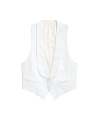 Gilet en piqué - White