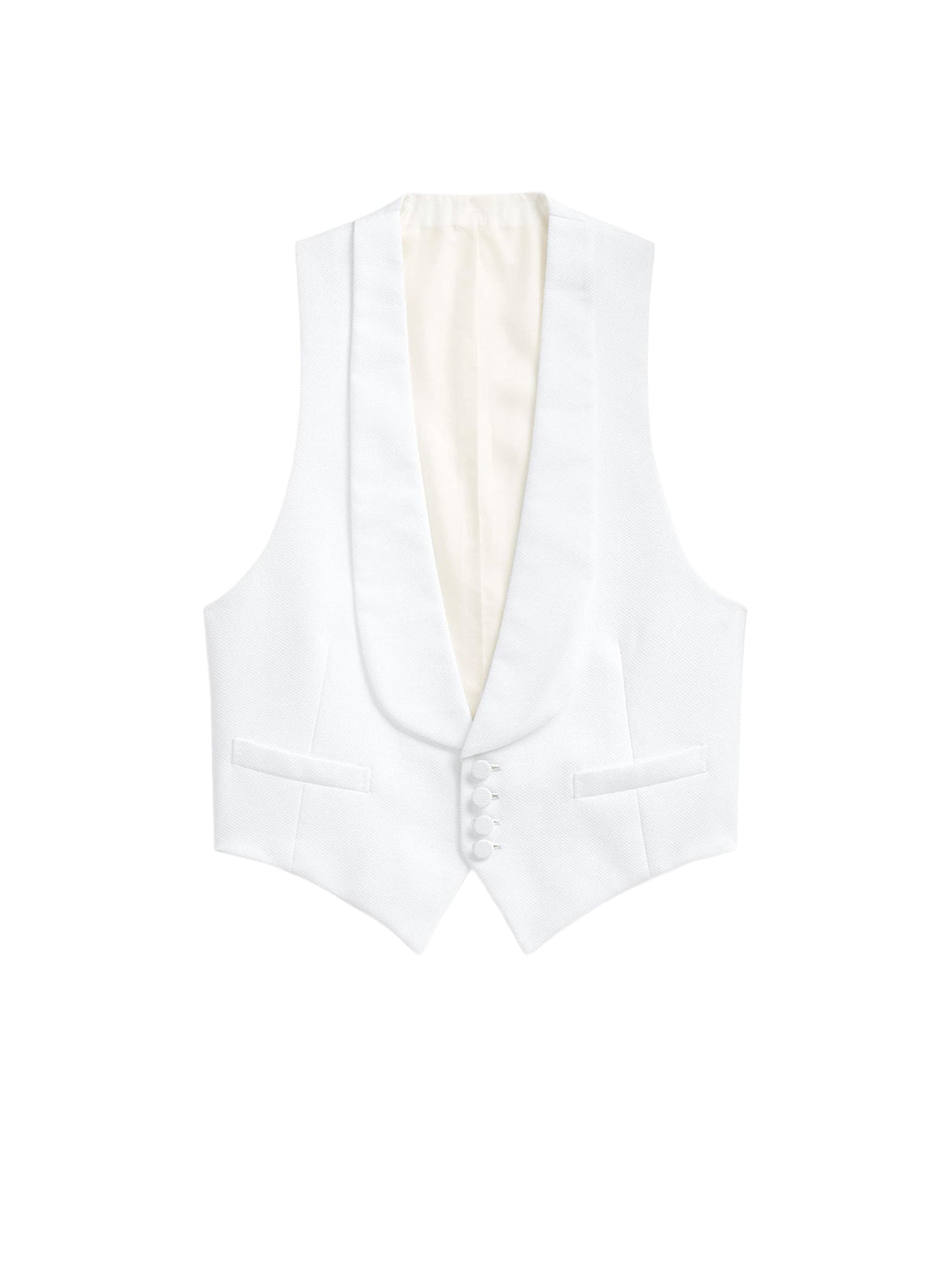 Gilet en piqué - White