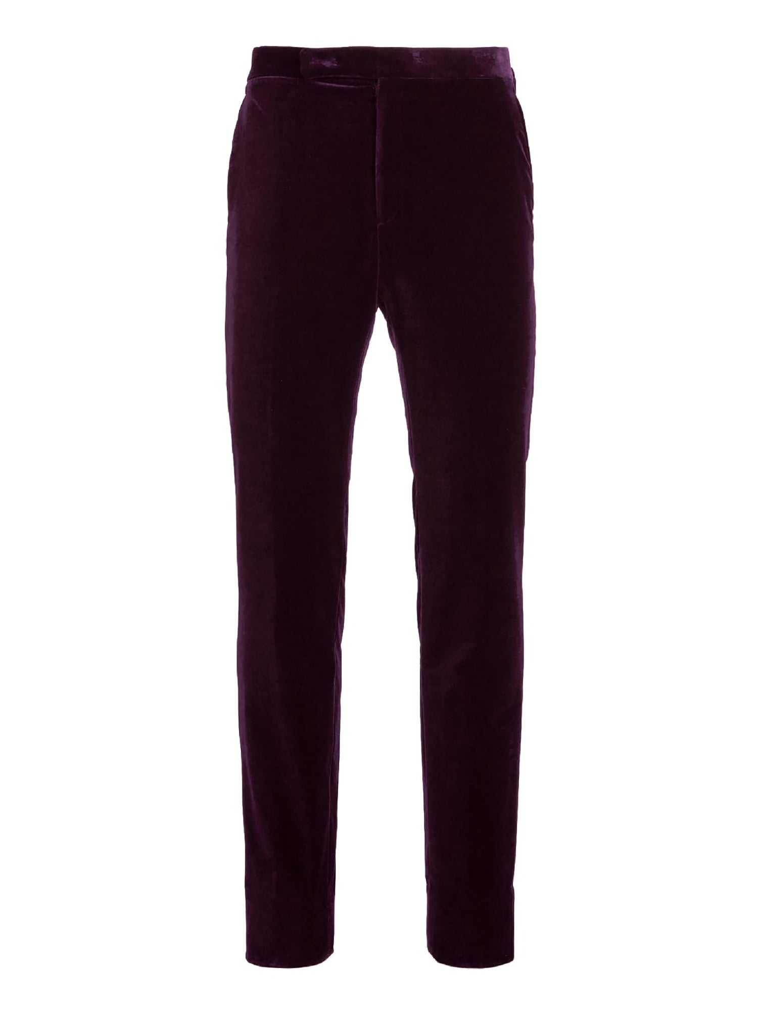 Pantalon habillé Gregory en velours - New Purple
