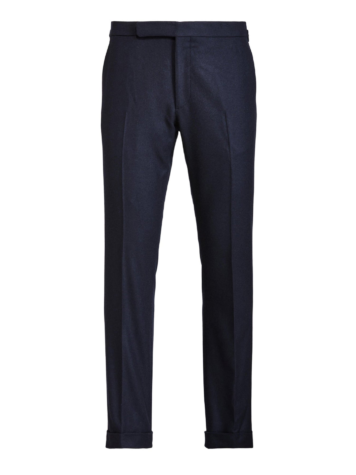 Pantalon Gregory en flanelle de laine - Navy