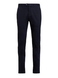 Slim-fit stretch chino trousers - Classic Chairman Navy