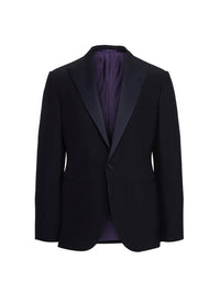 Veste de smoking Gregory en laine - Navy