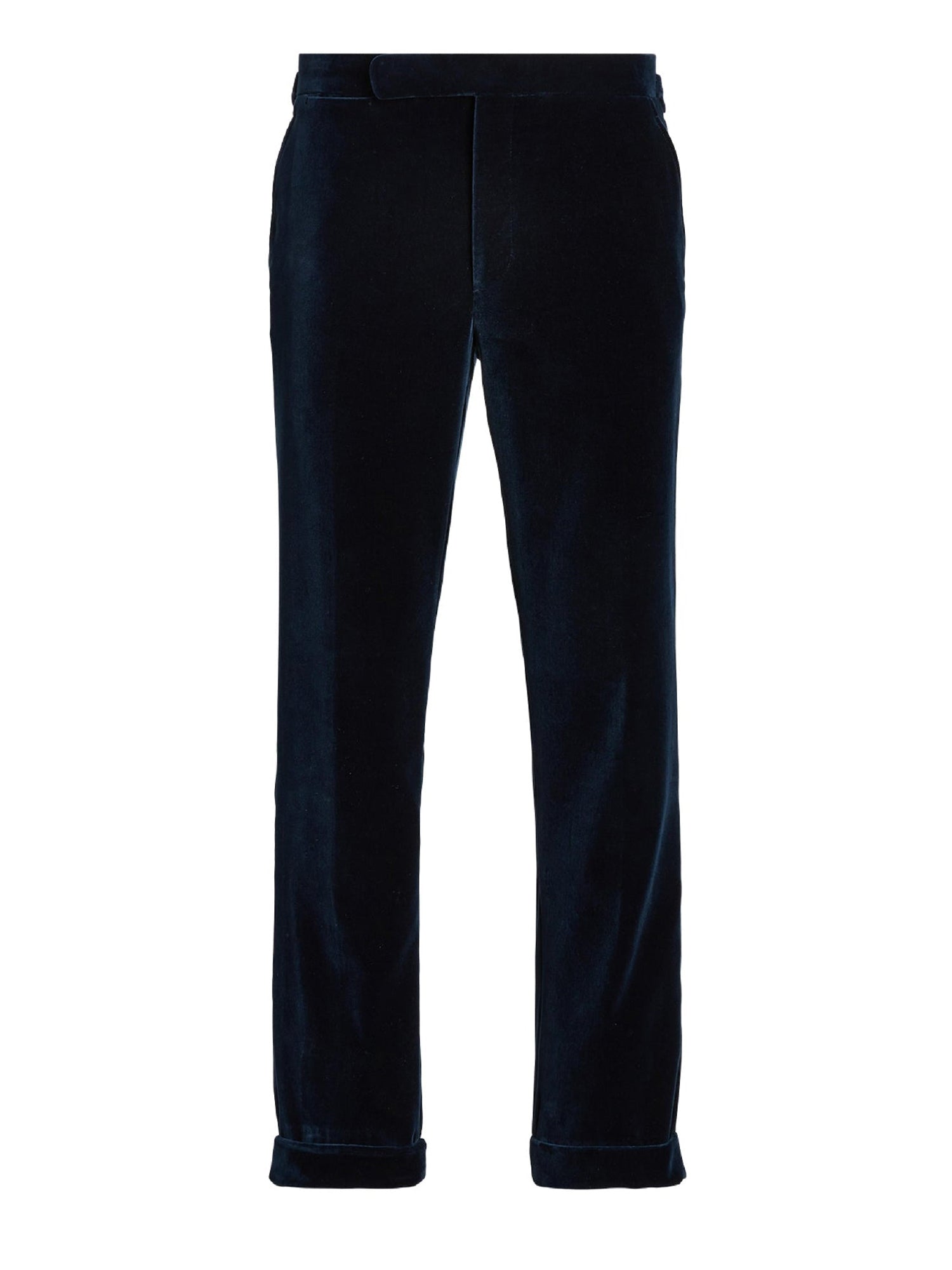 Gregory velvet dress trousers - Sapphire Blue