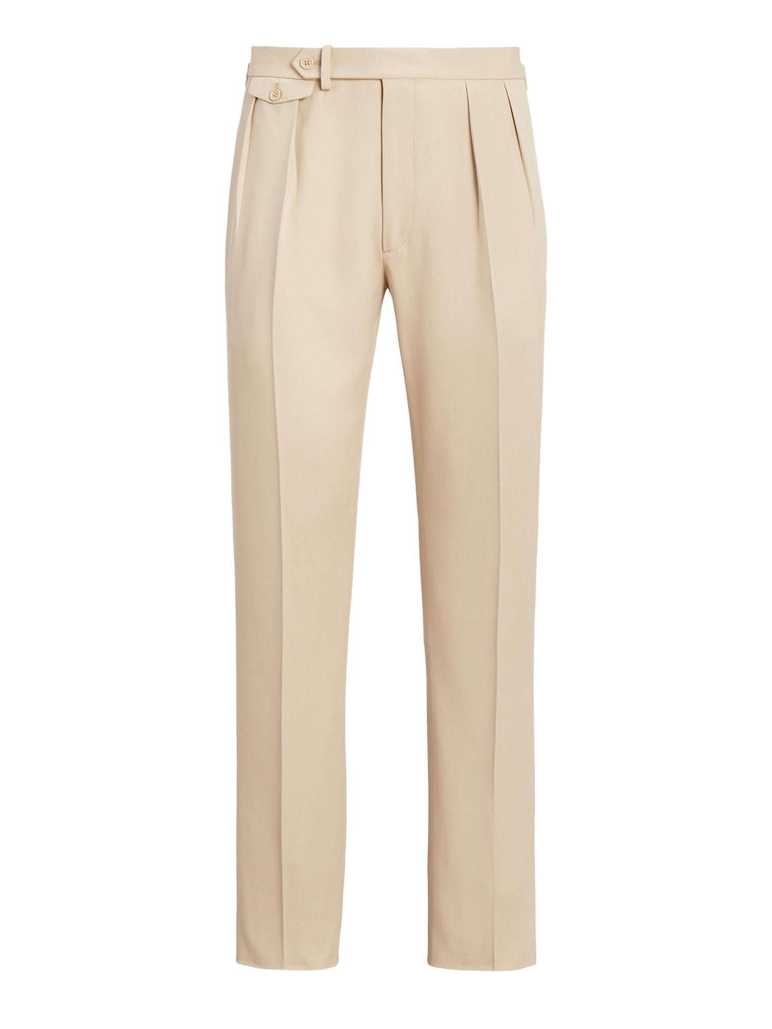 Gregory handmade silk trousers - Light Tan