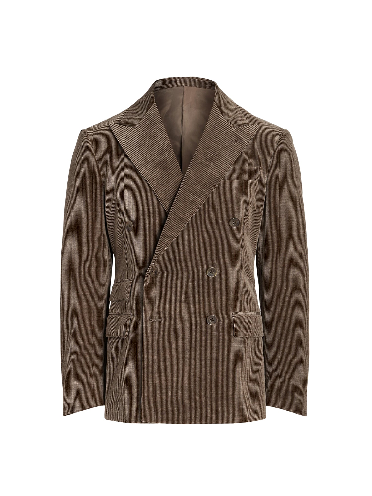 Kent velvet suit jacket - Dark Taupe Heather