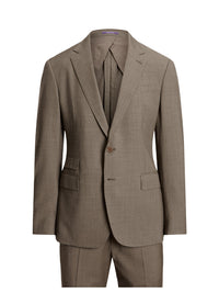 Costume peau de requin Kent en laine - Mocha