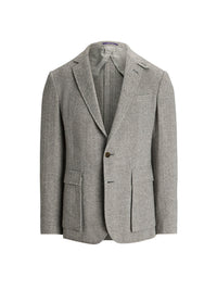 Veste Kent en cachemire - Light Grey & Multicolore