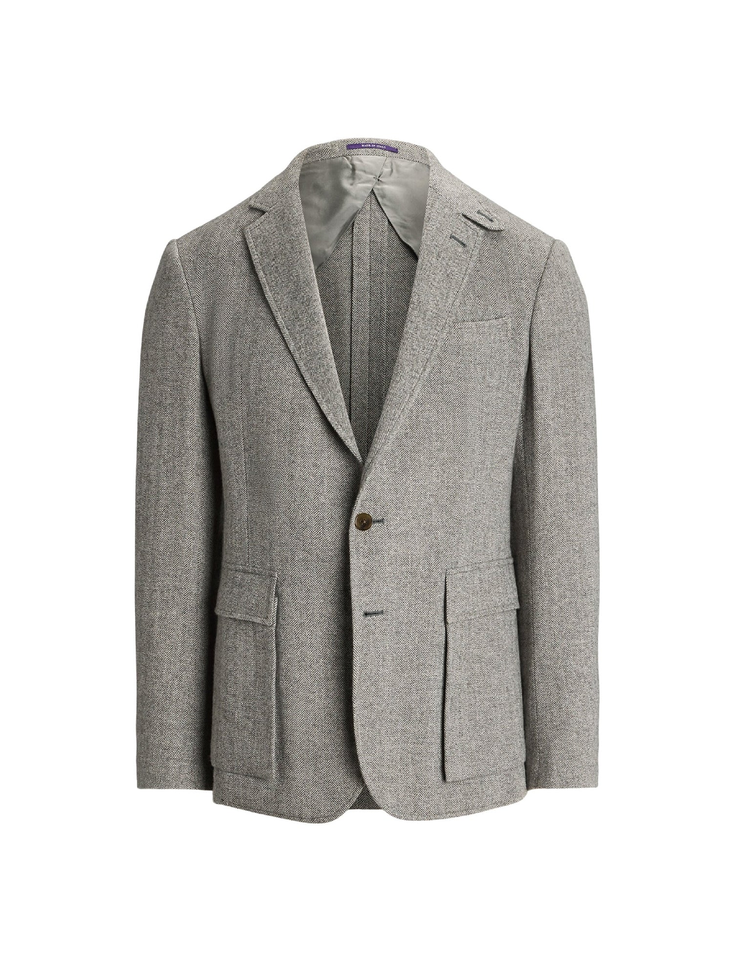 Veste Kent en cachemire - Light Grey & Multicolore