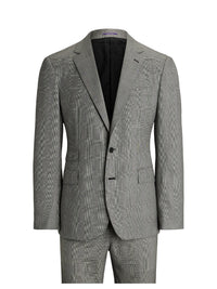 Kent Prince of Wales wool suit - Black & White