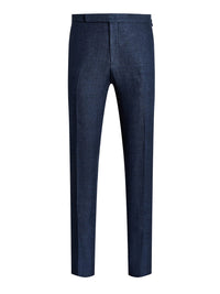Pantalon costume Gregory en lin - Navy