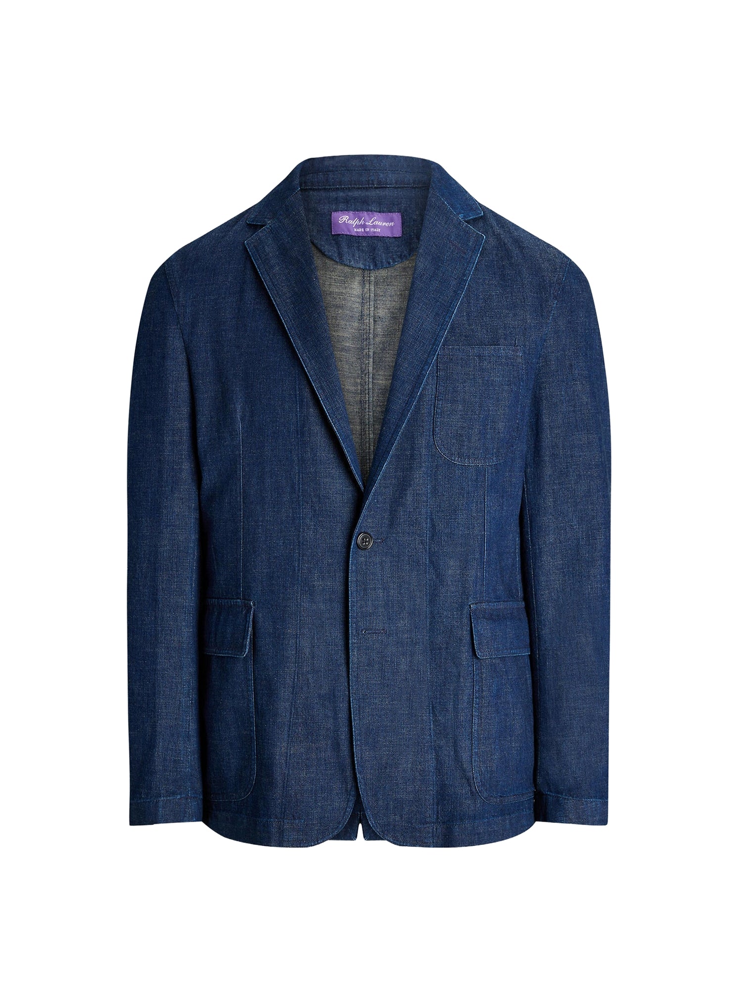 Veste de costume Kent en denim - Navy