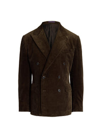 Veste de costume Kent en velours - Luggage Brown