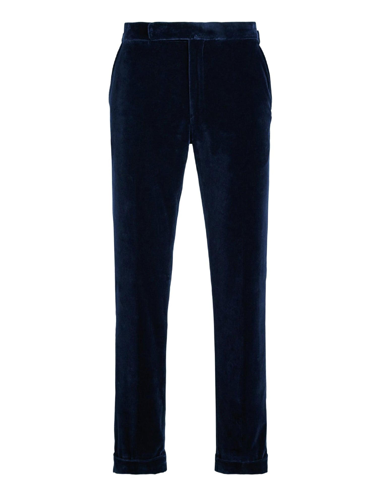 Gregory velvet trousers - Pageant Blue