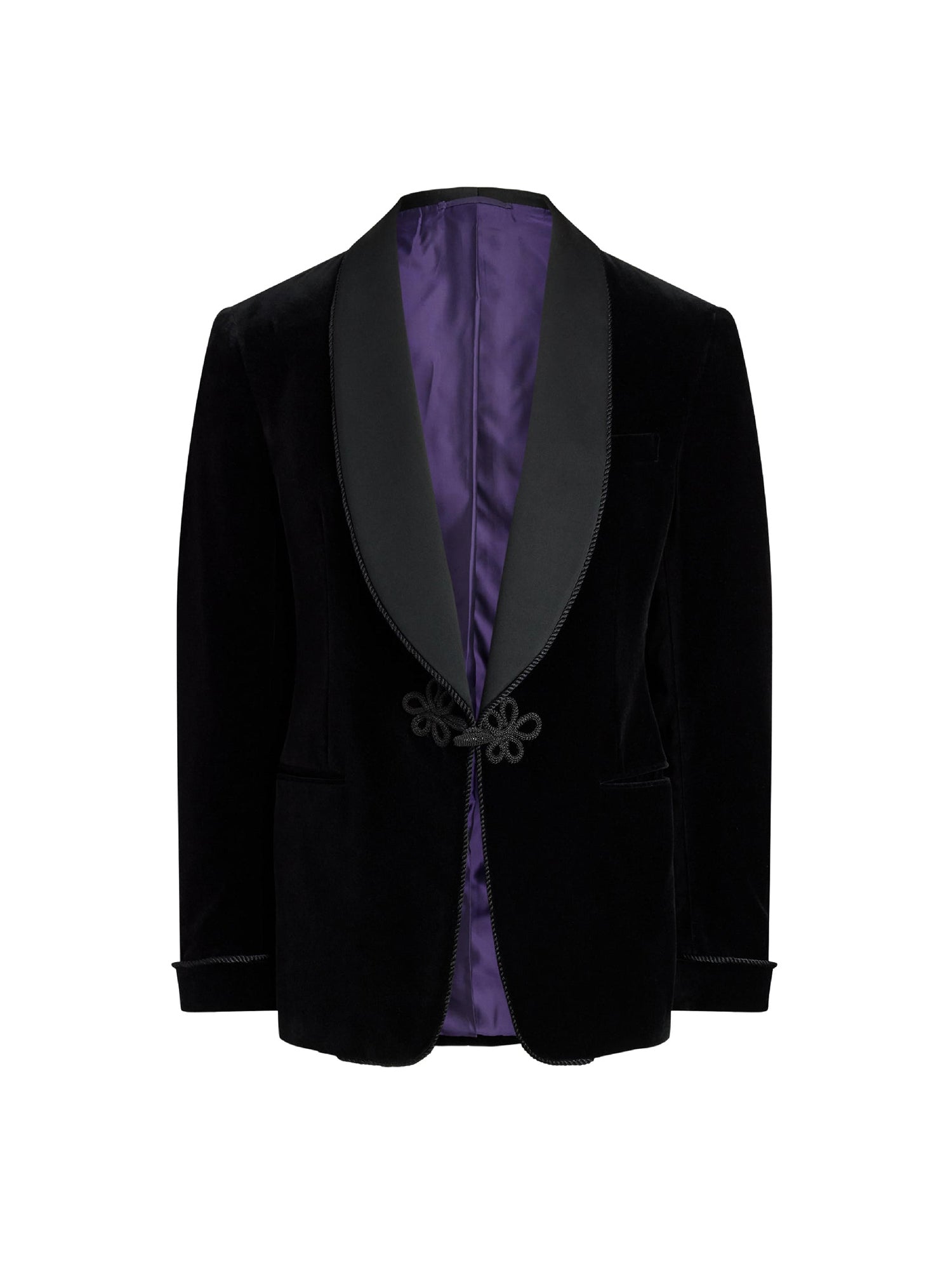 Veste de smoking en velours - Black