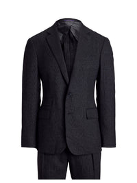Kent tartan cashmere suit - Dark Grey & Multicolour