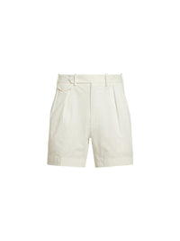 Stretch chino shorts - Deckwash White