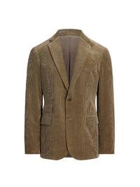 Veste de costume Kent en velours - Camel Melange