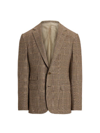 Veste de costume Kent prince-de-galles en laine - Cream, Light Brown & Multicolore