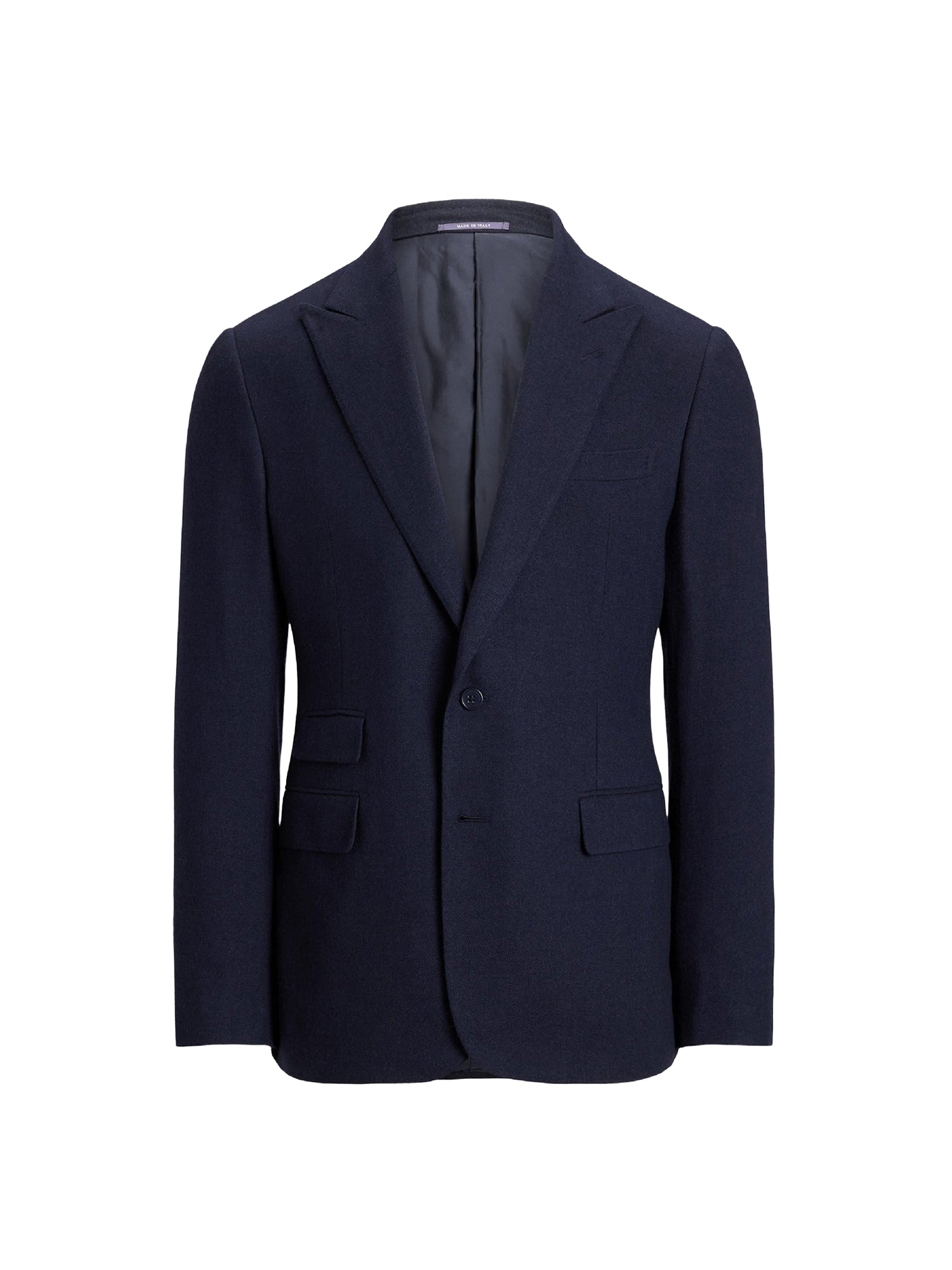 Veste Kent à chevrons en laine - Navy